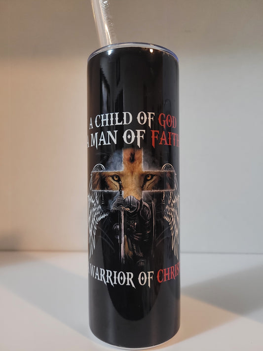 A Warrior of Christ 1 Tumbler 20oz