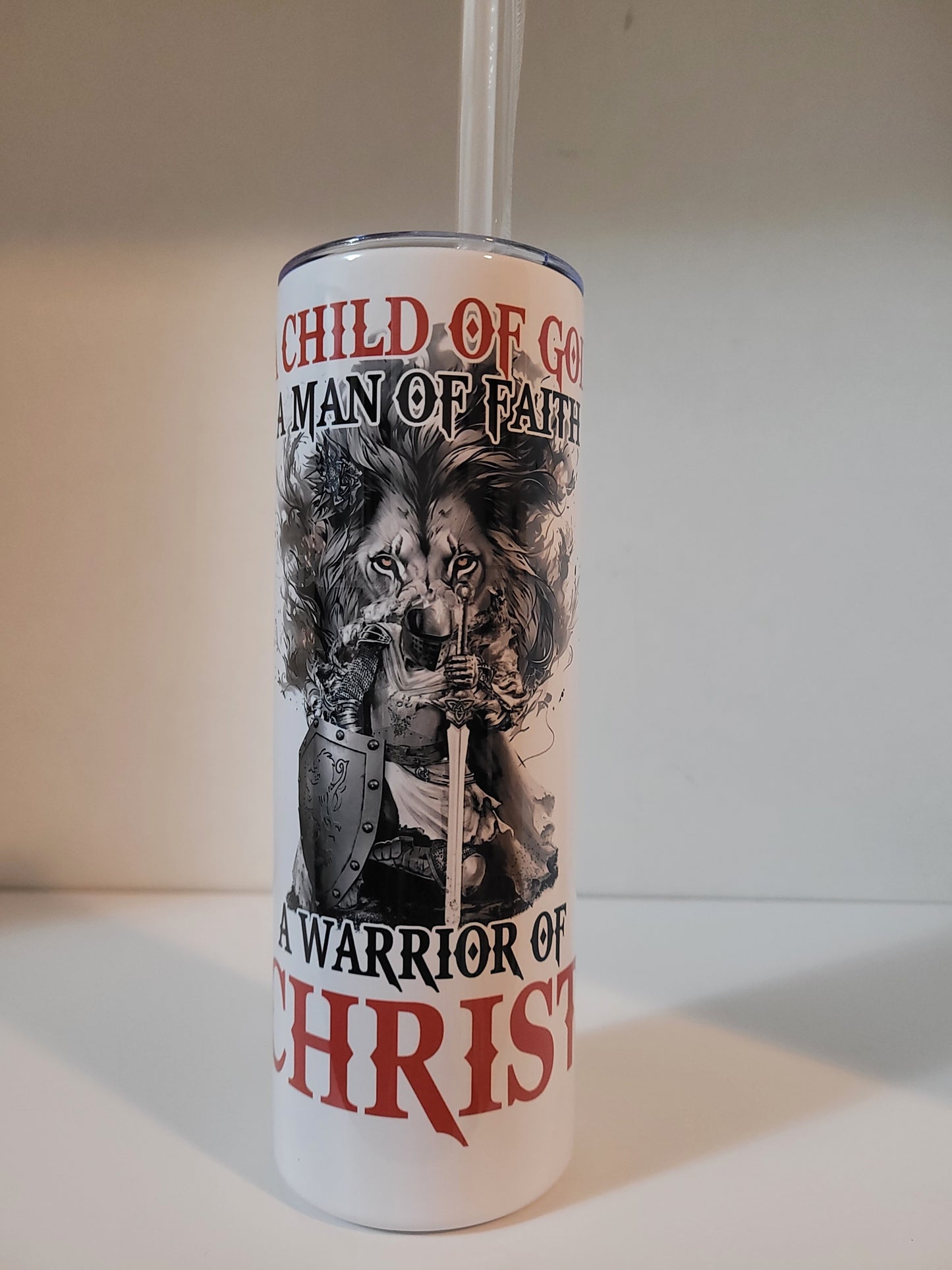 A Warrior of Christ 2 Tumbler 20oz